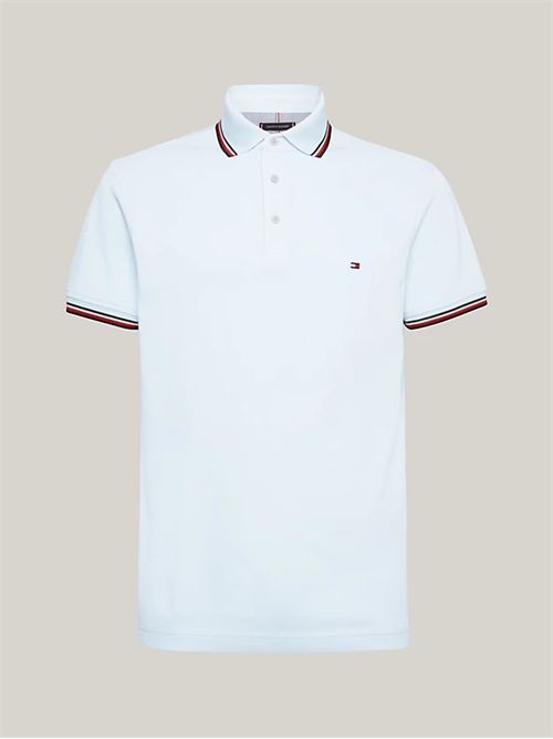 1985 rwb tipped slim polo TOMMY HILFIGER | MW0MW30750YBR